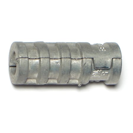 Midwest Fastener Short Lag Shield, 1/4" Dia, Alloy Steel Zinc Plated, 12 PK 60771